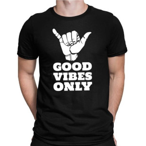 Koszulka męska GOOD VIBES ONLY Lifestyle