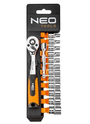 Zestaw Kluczy Nasadowych 1/4'' 14 Sztuk