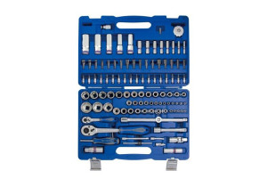 Komplet Nasadek 1/4''+1/2' 110cz. Z Akcesoriami