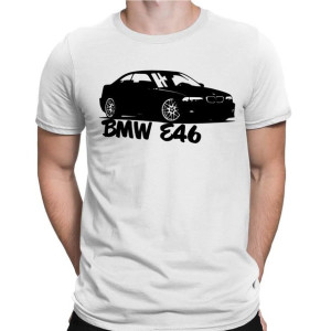 Koszulka męska z nadrukiem BMW E46