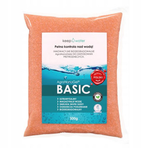 HYDROŻEL OGRODNICZY AgroNanoGel Basic 0,5 kg Nawadnianie roślin
