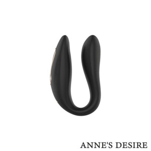 Annežs Desire Dual Pleasure Wireless Technology Watchme Black