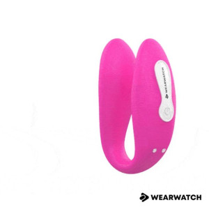 Wearwatch Dual Pleasure Wireless Technology Watchme Fuchsia / Aquamarine
