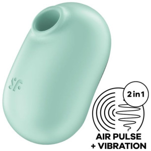 Satisfyer Pro To Go 2 Double Air Pulse Stimulator & Vibrator - Beige