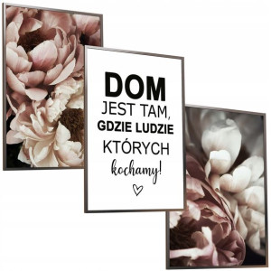 30x40 Obrazy W Ramie Plakaty Ramka Nowoczesny Boho Kwiaty