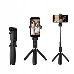 Selfie-stick tripod statyw BT do SAMSUNG HUAWEI