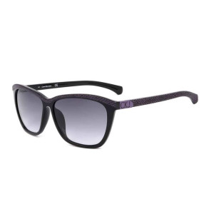 Stylowe Okulary damskie przeciwsłoneczne o kolorze beżowy Calvin klein CKJ7