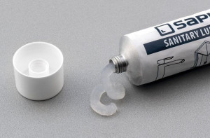 Sanitarny smar silikonowy 70 ml do uszczelniania baterii, zawiasów i rolek