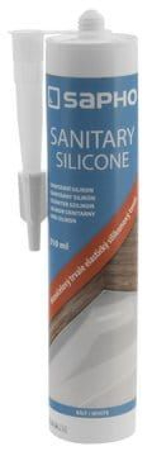 Silikon sanitarny 310 ml, biały