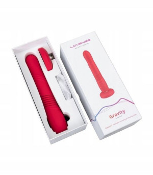 LOVENSE Gravity Wibrator Bluetooth funkcja uderzeń