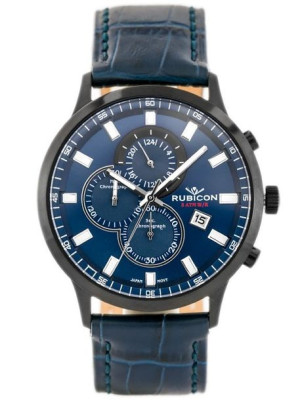 Zegarek Męski Rubicon Rncd71 - Chronograf (zr082e)