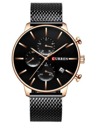 Zegarek Męski Curren 8339 (zc015d) - Chronograf