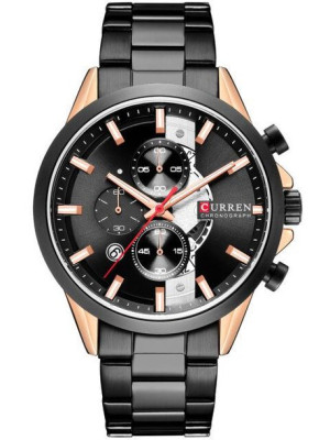 Zegarek Męski Curren 8325 (zc021b) - Chronograf