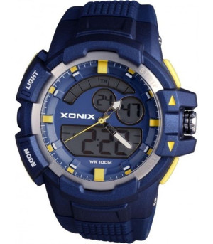 Zegarek Męski Xonix Mw-004 - Wodoszczelny Z Iluminatorem (zk036b)