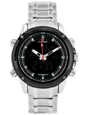 Zegarek Męski Naviforce Vickers 2 - Dual Time (zn013a) + Box