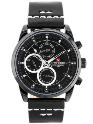Zegarek Męski Naviforce - Nf9148 (zn085b) Black + Box