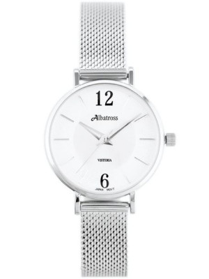 ZEGAREK DAMSKI ALBATROSS ABBC16 (za543c) silver / silver