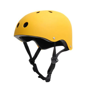 Kask rowerowy dla dziecka Żółty