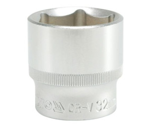 Nasadka Krótka 6-kątna Chromowana 1/2'' 32mm