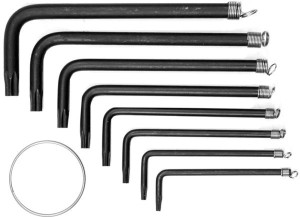 Klucze Torx Komplet 8 Sztuk 10 - 40