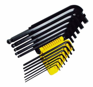 Klucz Imbusowy Kpl. 12szt (1/16-3/8) Zasobnik Plast. [e]