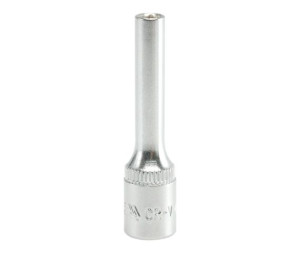Nasadka Długa 6-kątna Chromowana 1/4'' 8mm