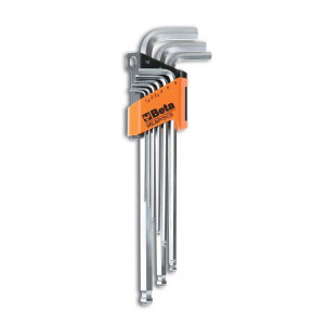 Komplet Kluczy Trzpieniowych Hex 9 Sztuk 1.5-10mm