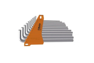 Komplet Kluczy Trzpieniowych Długich 2-10mm, 12szt.