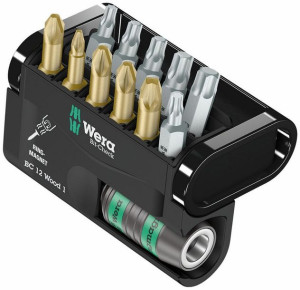 Zestaw Bitów Bit-check 12 Wood 1, 12cz.