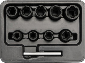Zestaw Wykrętaków 3/8 10 Sztuk