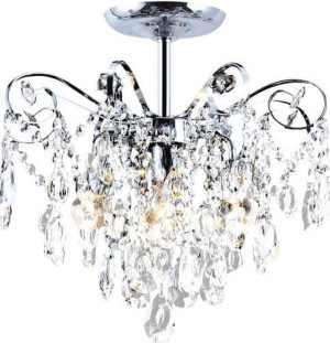 Valencja lampa sufitowa 4-punktowa chrom Lampex