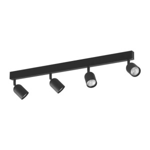 Top lampa sufitowa spot 4-punktowa czarna TK Lighting