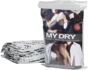 MyDry - Wkładki przeciwpotowe pod pachy 60 szt czarne