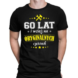 Koszulka na 60 Urodziny, prezent T-shirt męski