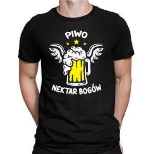 Koszulka męska PIWO NEKTAR BOGÓW na Prezent