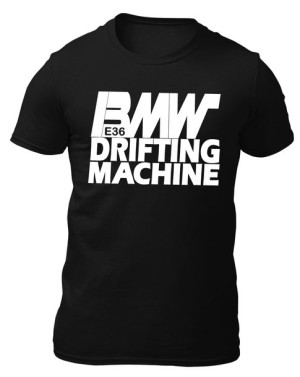 Koszulka męska BMW E36 DRIFTING MACHINE
