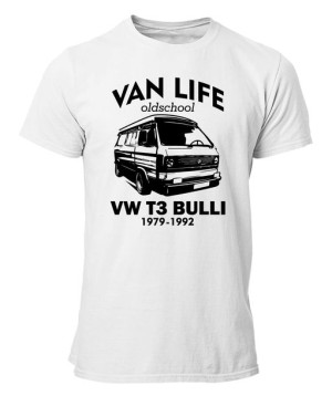 Koszulka męska VW T3 BULLI - VAN LIFE