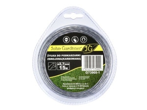 Żyłka Tnąca Do Kos I Podkaszarek 2,7 Mm 15 Mb G73968-1 Karbowana Zbrojona