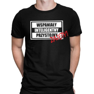 Koszulka Na Dzień Chłopaka - Wspaniały, Inteligentny...