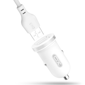 Uniwersalna Ładowarka Samochodowa 2xusb+kabel