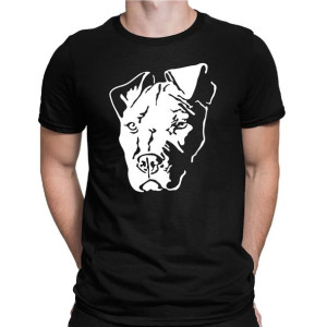 Koszulka męska AMSTAF PIES T-shirt z psem