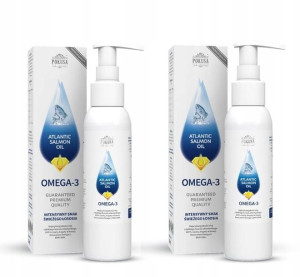 POKUSA Atlantic olej z łososia psa kota 300ml x2