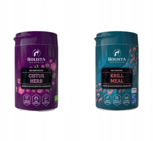HolistaPets dla psa Czystek kryl Suplementy 100g
