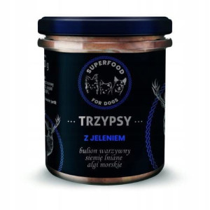 TRZYPSY Superfood Karma Jelenina dla Psa 300g