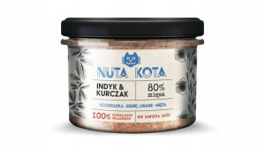 NUTA KOTA Karma mokra kota Indyk z kurczakiem 200g