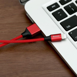 Kabel Baseus Yiven Lightning Red 1.2m