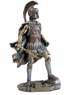 Aleksander Macedoński  figurka Veronese na prezent z grawer