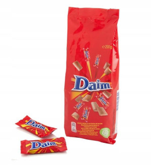 Cukierki Daim Mini's Czekoladki Daim 200g SŁODYCZE