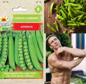 Groch Cukrowy Ambrosia Wczesny Nasiona50 G