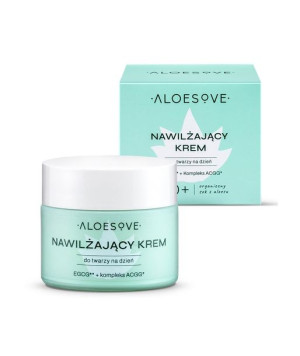 ALOESOVE Krem nawilżający do twarzy na dzień 50 ml